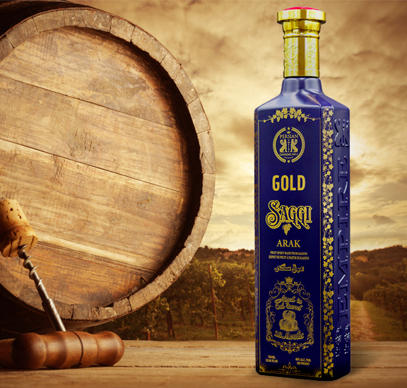 Barrel Aged Arak Saggi Gold